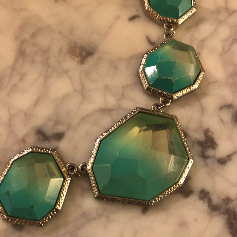 Blue Chunky Necklace